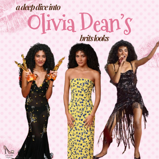 a deep dive into olivia dean’s brits 2026 looks xx