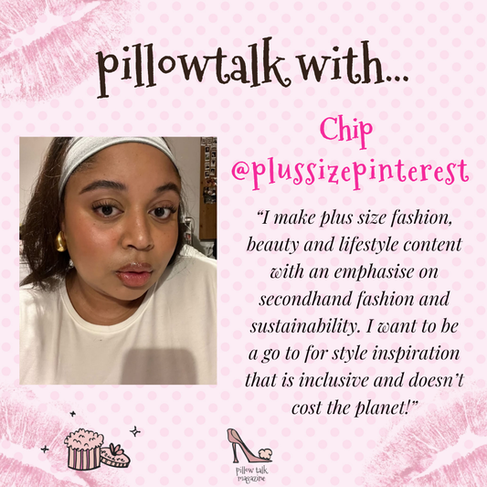 pillowtalk with chip @plussizepinterest 💋